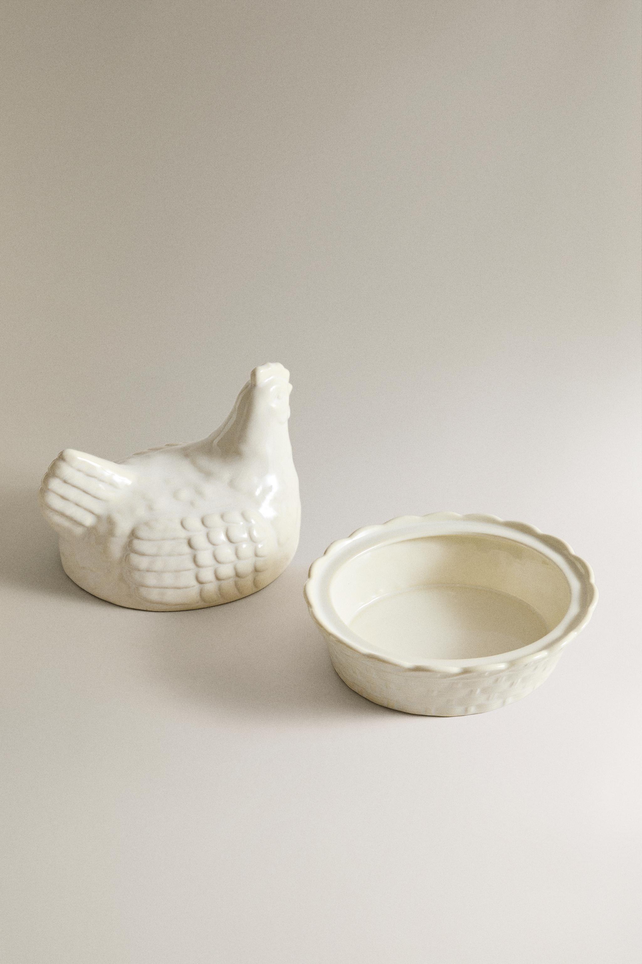 POT CÉRAMIQUE POULE